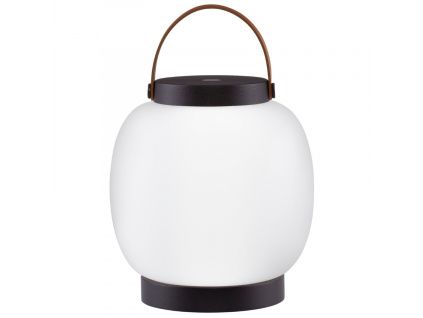 Bílá zahradní stolní LED lampa Nova Luce Jigra