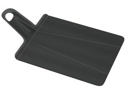 Černé plastové skládací prkénko Chop2Pot 45 x 26 cm