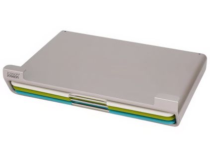 Sada tří plastových prkének s pouzdrem Folio Slim Multicolour 27 x 36 cm