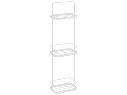 Bílý kovový stojan Yamazaki Tower 67 cm