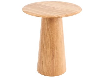 Dubový odkládací stolek Mushroom 40 cm