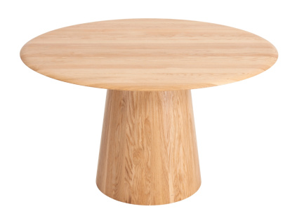 Dubový jídelní stůl Mushroom 126 cm