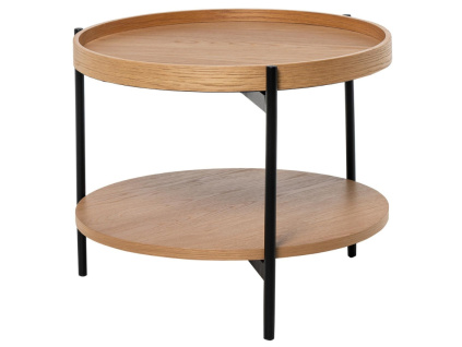 Dubový konferenční stolek Somcasa Adrian 50 cm