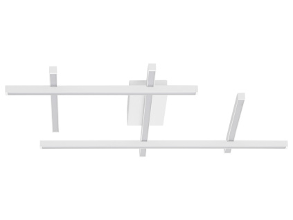 Bílé kovové stropní LED světlo Nova Luce Pace 80 cm