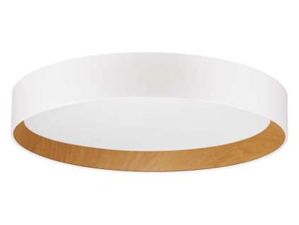 Bílé kovové stropní LED světlo Nova Luce Stake 60 cm