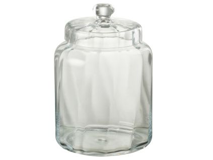 Skleněná dóza J-line Eliano 4,6 l