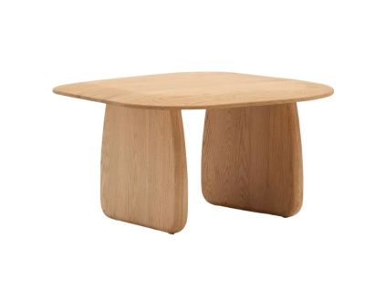 Dubový odkládací stolek Kave Home Pirita 71 x 70 cm