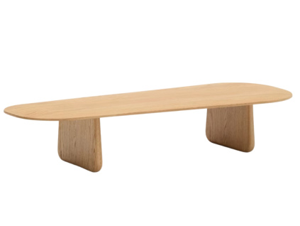 Dubový konferenční stolek Kave Home Pirita 147 x 65 cm
