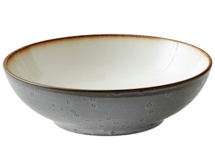 Béžová kameninová miska Salia 24 cm