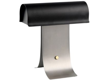Černá kovová stolní LED lampa Archive 25 cm