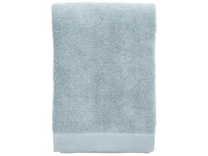 Světle modrý bavlněný ručník Comfort 50 x 100 cm