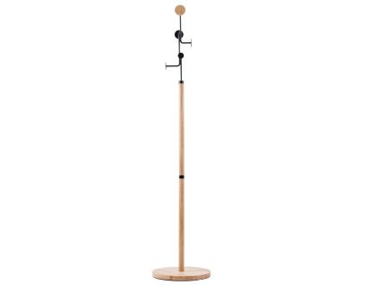 Černý dubový věšák Hook 170 cm