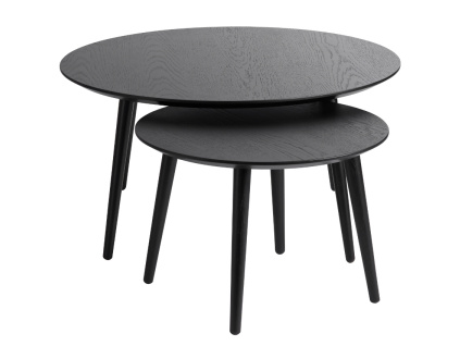 Set dubových konferenčních stolků Adda 58/88 cm