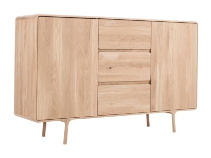 Dubová komoda Fawn 180 x 45 cm
