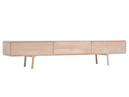 Dubový TV stolek Fawn II. 220 x 45 cm