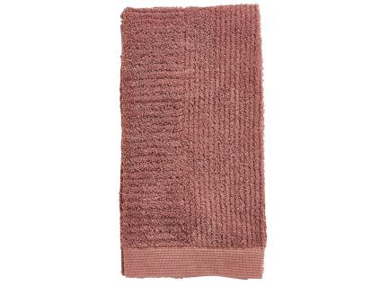 Růžový bavlněný ručník Classic 50 x 100 cm