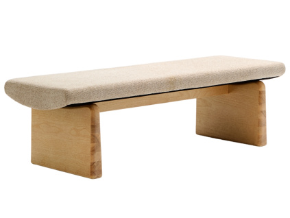 Dřevěná lavice Kave Home Topaz 150 cm