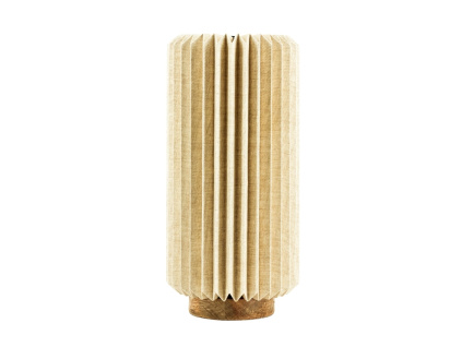 Béžová stolní lampa Zuki