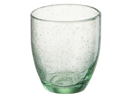Zelená sklenice J-line Lina 340 ml