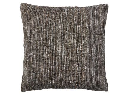 Šedý povlak na polštář Kave Home Gulbe 45 x 45 cm