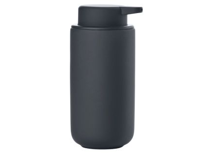 Černý kameninový dávkovač na mýdlo Ume 450 ml