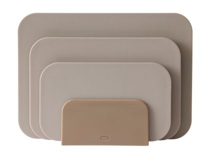 Set tří světle hnědých prkének Choptima