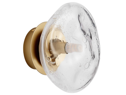Skleněné nástěnné světlo Nova Luce King 17 cm