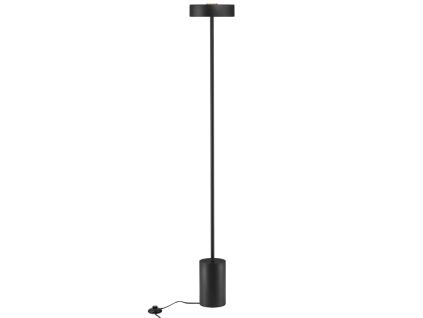 Černá kovová stojací LED lampa Nova Luce Thea 135 cm