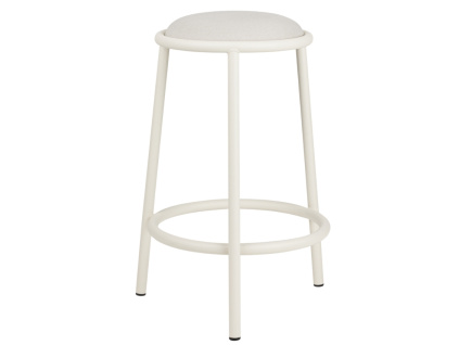 Béžová čalouněná barová židle Hogo 68 cm