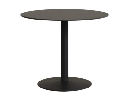 Černý bistro stolek Kave Home Esilda 90 cm