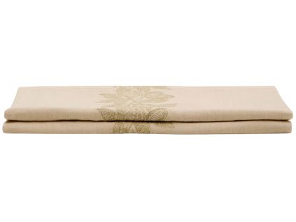 Béžový ubrus Kave Home Oreti 150 x 250 cm