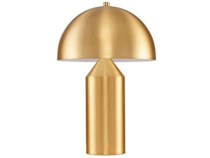 Zlatá kovová stolní lampa Nova Luce Bolt