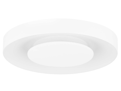 Bílé kovové stropní LED světlo Nova Luce Pada 40 cm