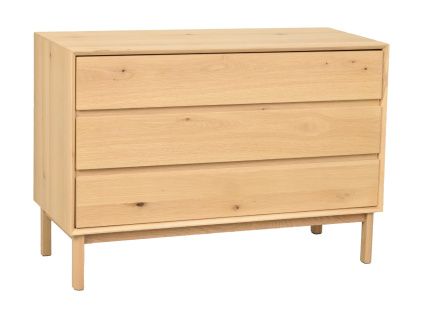 Dubová komoda ROWICO MACKAY 110 x 45 cm