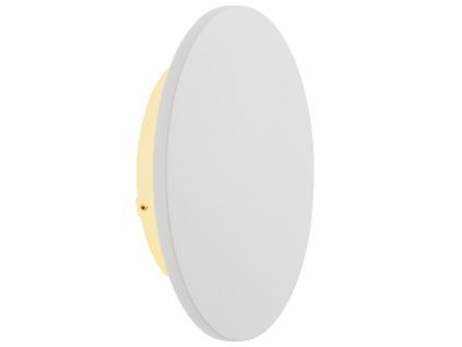 Bílé kovové venkovní nástěnné LED světlo Nova Luce Copper 18 cm