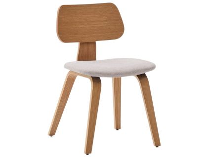 Čalouněná dubová jídelní židle Kave Home Gena
