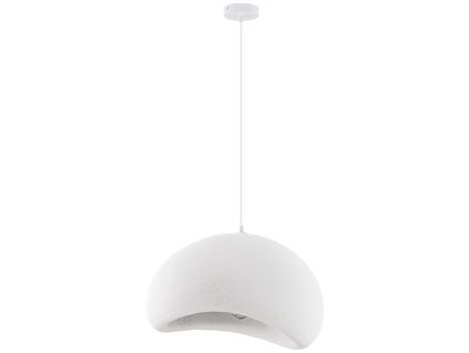 Bílé závěsné světlo Aere 50 cm