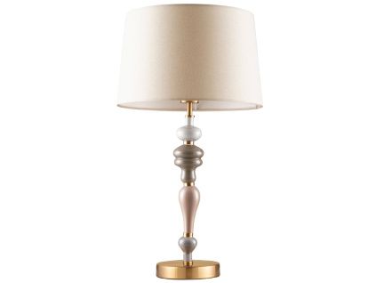 Béžová stolní lampa Nova Luce Damo