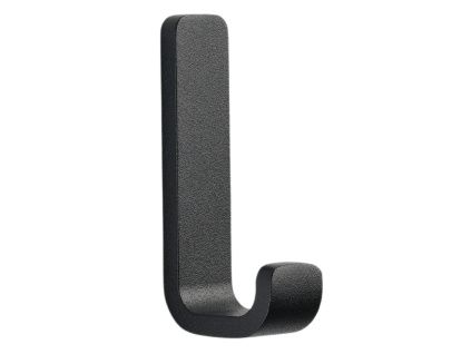 Černý kovový háček Rim 8,5 cm
