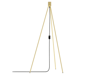 Zlatá kovová podstava ke stínidlům UMAGE Tripod 109 cm