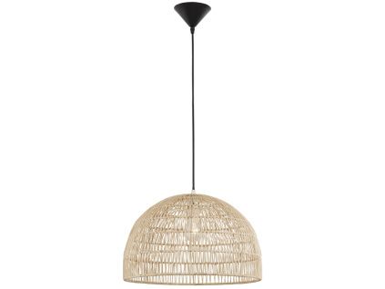 Ratanové závěsné světlo Nova Luce Melody II. 40 cm