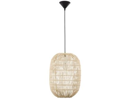 Ratanové závěsné světlo Nova Luce Melody 30 cm
