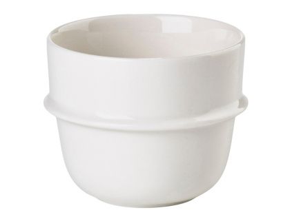 Bílý porcelánový šálek Eau 250 ml