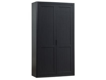 Černá dřevěná skříň Graner 217 x 120 cm
