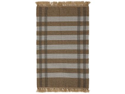 Béžovo-hnědý zahradní koberec Kave Home Barani 60 x 90 cm