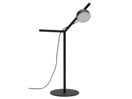 Černá kovová stolní lampa Kave Home Orey