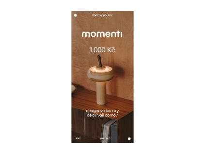 Designový e-poukaz 1000 Kč