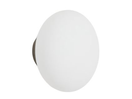 Skleněné nástěnné světlo Bamila 15 cm