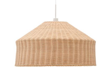 Ratanové stínidlo Kave home Ennia  Ø 65 cm