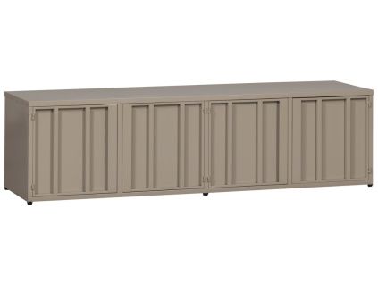 Kovový TV stolek Lavene 160 x 44 cm